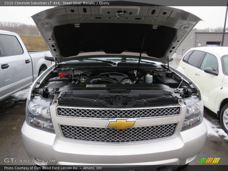 Sheer Silver Metallic / Ebony 2010 Chevrolet Suburban LT 4x4