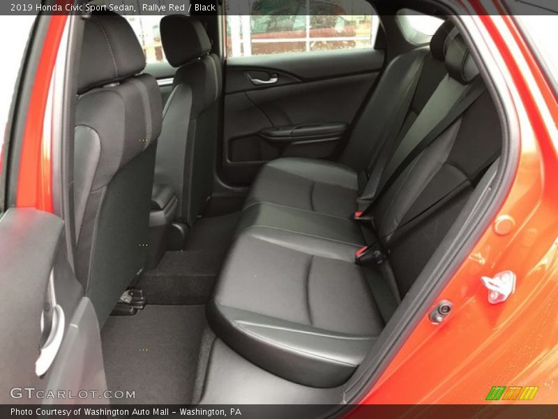Rallye Red / Black 2019 Honda Civic Sport Sedan