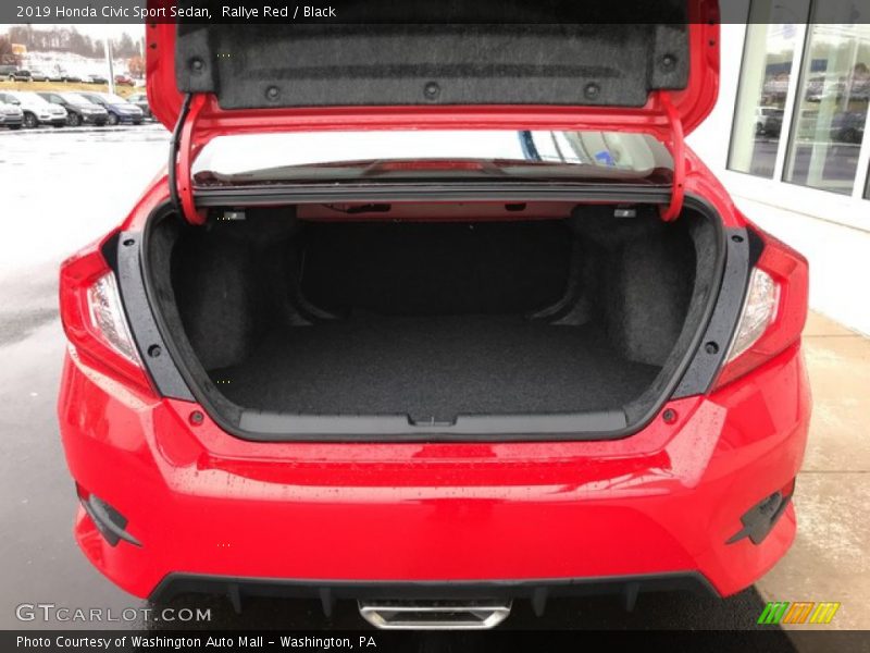 Rallye Red / Black 2019 Honda Civic Sport Sedan
