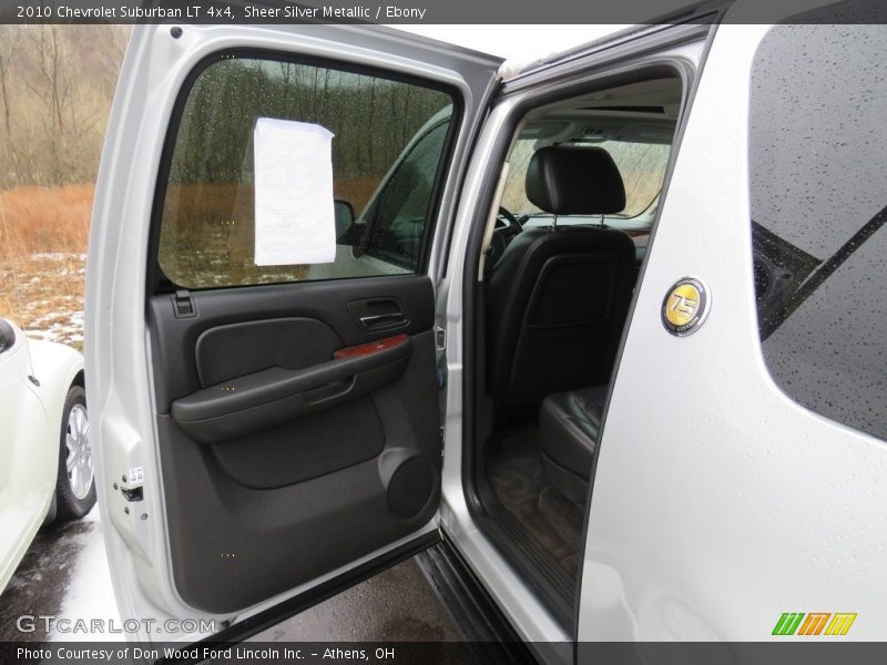 Sheer Silver Metallic / Ebony 2010 Chevrolet Suburban LT 4x4