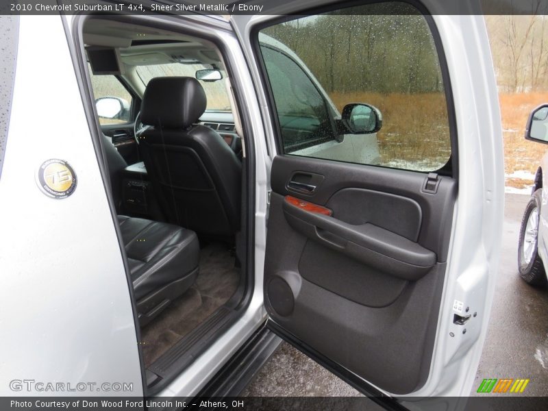 Sheer Silver Metallic / Ebony 2010 Chevrolet Suburban LT 4x4