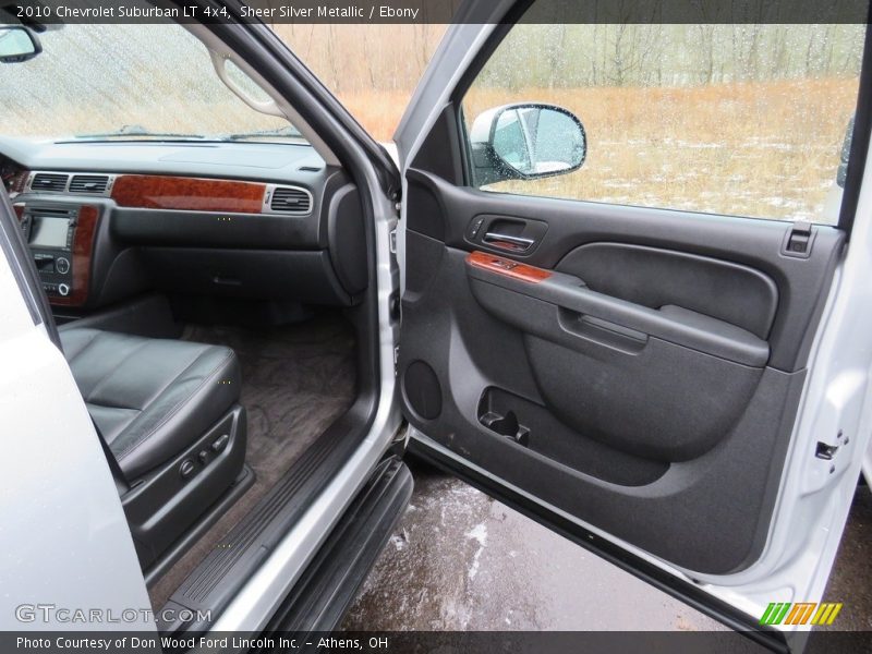Sheer Silver Metallic / Ebony 2010 Chevrolet Suburban LT 4x4
