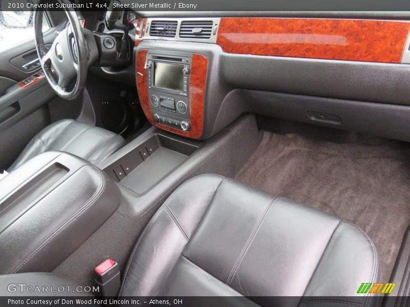 Sheer Silver Metallic / Ebony 2010 Chevrolet Suburban LT 4x4