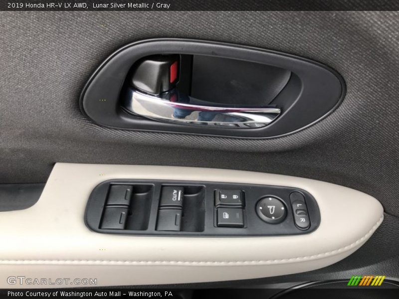 Lunar Silver Metallic / Gray 2019 Honda HR-V LX AWD
