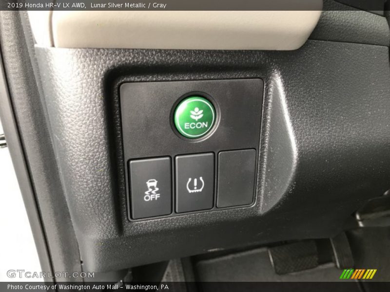 Lunar Silver Metallic / Gray 2019 Honda HR-V LX AWD