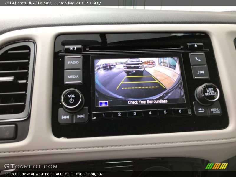 Lunar Silver Metallic / Gray 2019 Honda HR-V LX AWD