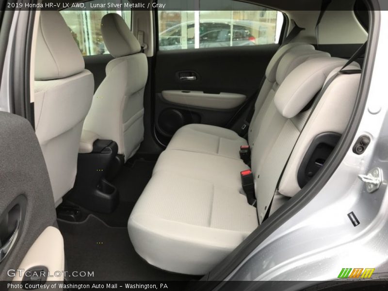 Lunar Silver Metallic / Gray 2019 Honda HR-V LX AWD