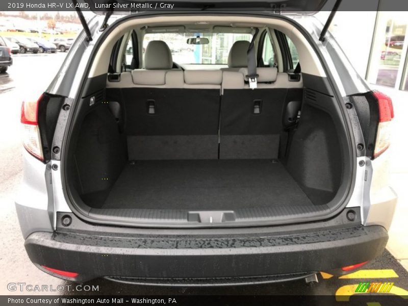 Lunar Silver Metallic / Gray 2019 Honda HR-V LX AWD