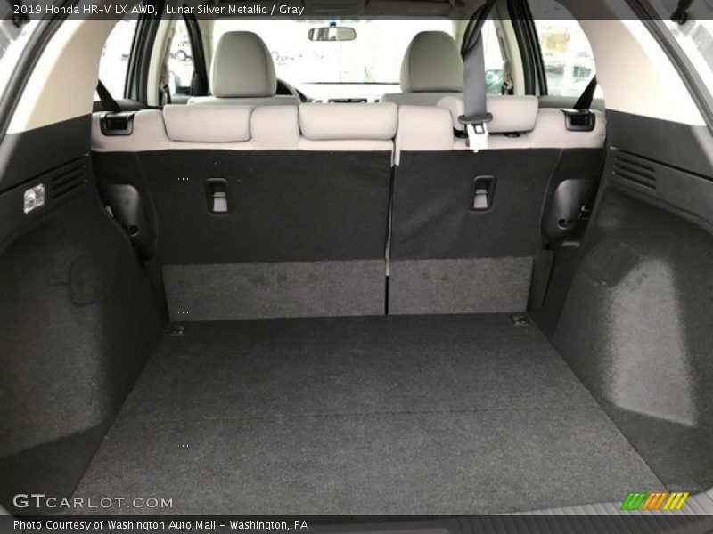 Lunar Silver Metallic / Gray 2019 Honda HR-V LX AWD