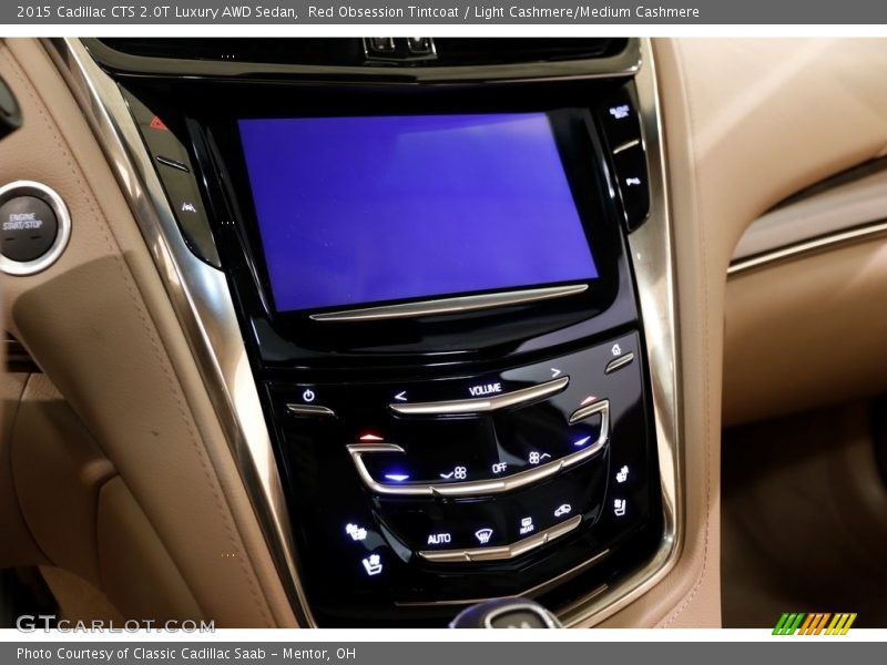 Red Obsession Tintcoat / Light Cashmere/Medium Cashmere 2015 Cadillac CTS 2.0T Luxury AWD Sedan