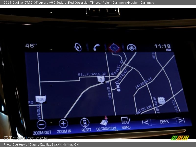 Red Obsession Tintcoat / Light Cashmere/Medium Cashmere 2015 Cadillac CTS 2.0T Luxury AWD Sedan