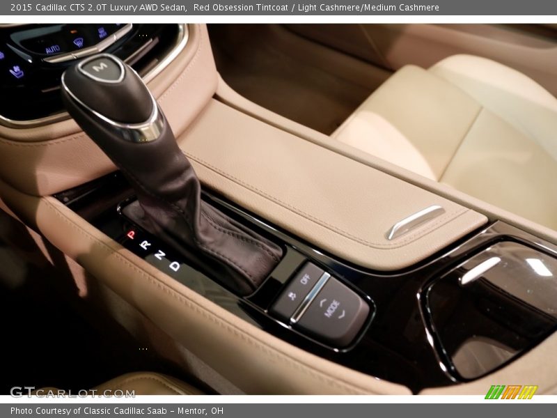 Red Obsession Tintcoat / Light Cashmere/Medium Cashmere 2015 Cadillac CTS 2.0T Luxury AWD Sedan
