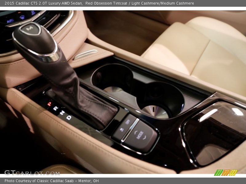 Red Obsession Tintcoat / Light Cashmere/Medium Cashmere 2015 Cadillac CTS 2.0T Luxury AWD Sedan