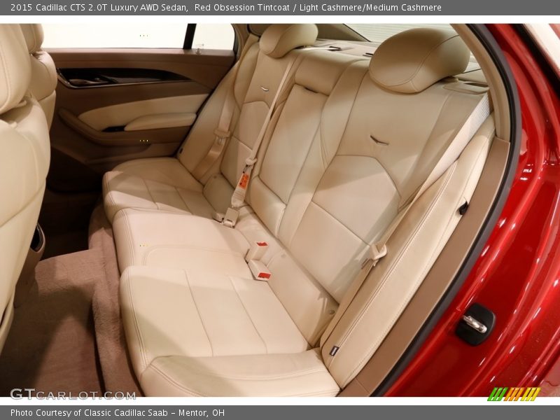 Red Obsession Tintcoat / Light Cashmere/Medium Cashmere 2015 Cadillac CTS 2.0T Luxury AWD Sedan