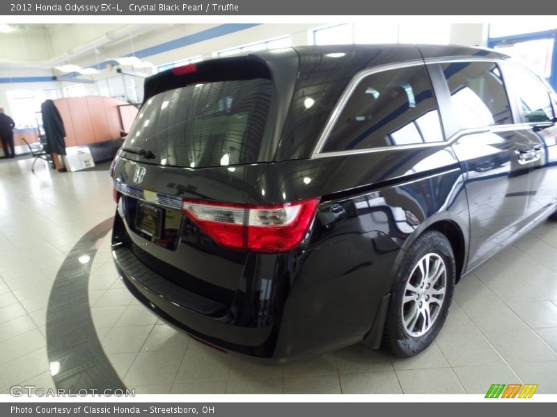 Crystal Black Pearl / Truffle 2012 Honda Odyssey EX-L