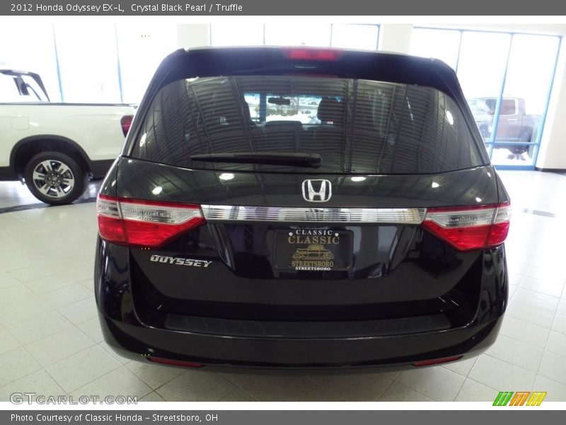 Crystal Black Pearl / Truffle 2012 Honda Odyssey EX-L