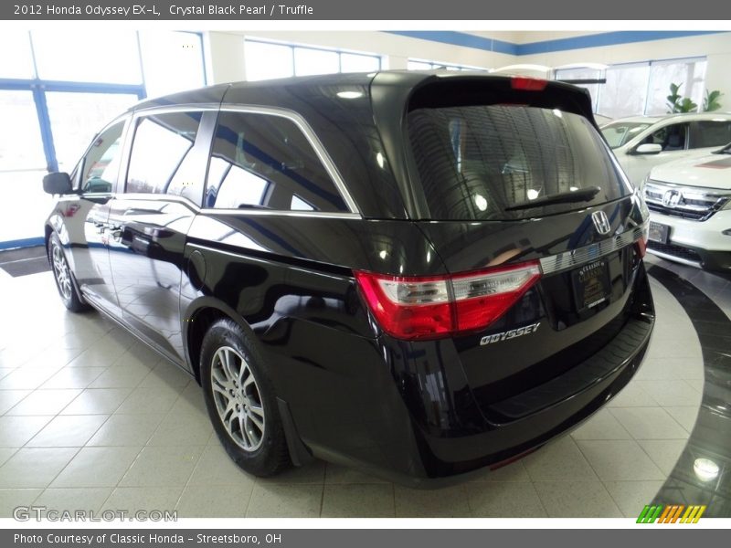Crystal Black Pearl / Truffle 2012 Honda Odyssey EX-L