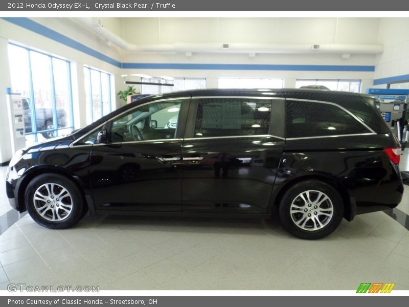 Crystal Black Pearl / Truffle 2012 Honda Odyssey EX-L