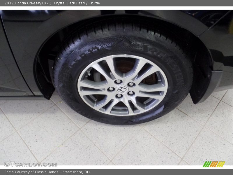 Crystal Black Pearl / Truffle 2012 Honda Odyssey EX-L