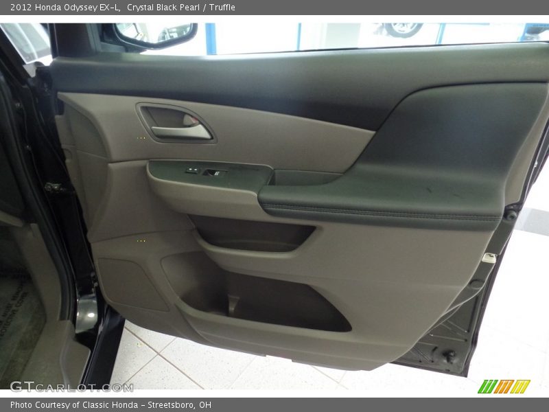 Crystal Black Pearl / Truffle 2012 Honda Odyssey EX-L