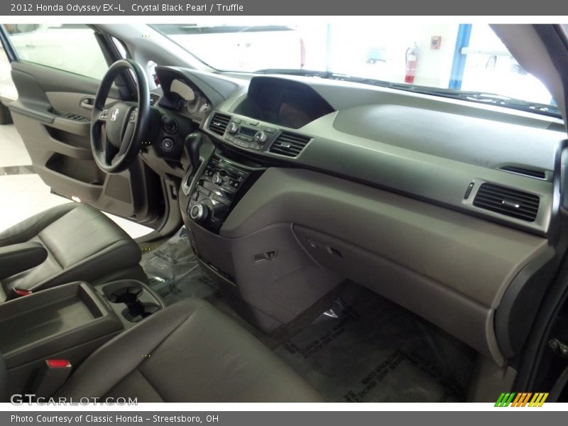Crystal Black Pearl / Truffle 2012 Honda Odyssey EX-L
