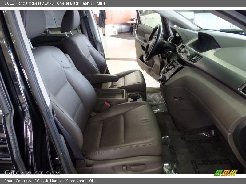 Crystal Black Pearl / Truffle 2012 Honda Odyssey EX-L
