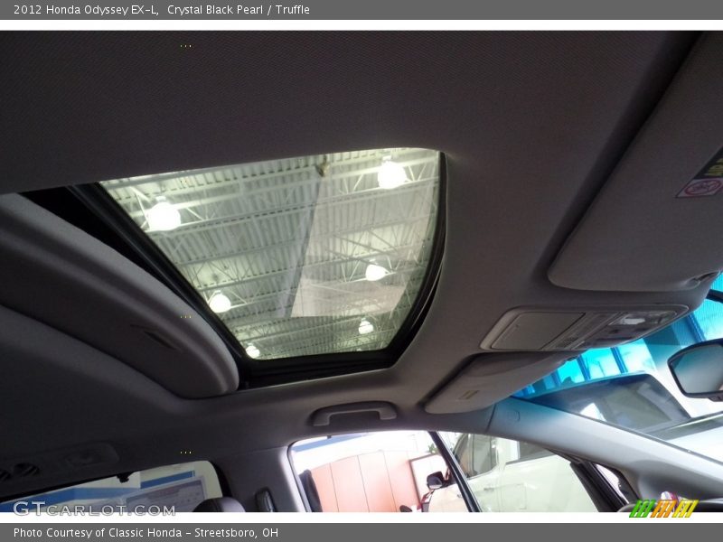 Crystal Black Pearl / Truffle 2012 Honda Odyssey EX-L