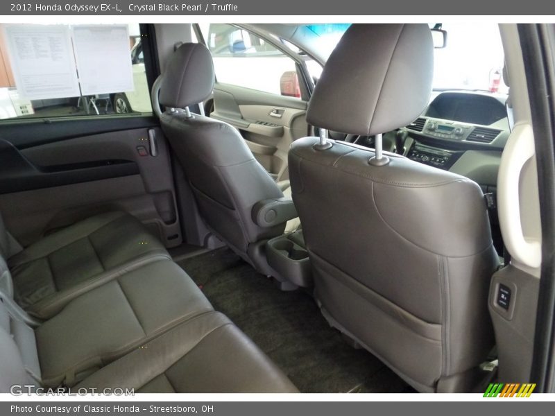 Crystal Black Pearl / Truffle 2012 Honda Odyssey EX-L