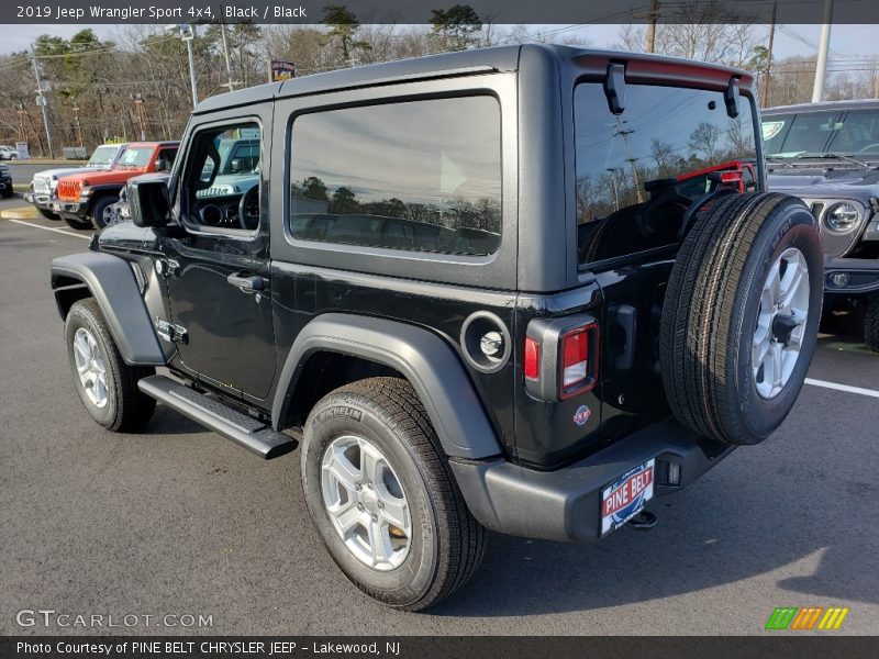 Black / Black 2019 Jeep Wrangler Sport 4x4