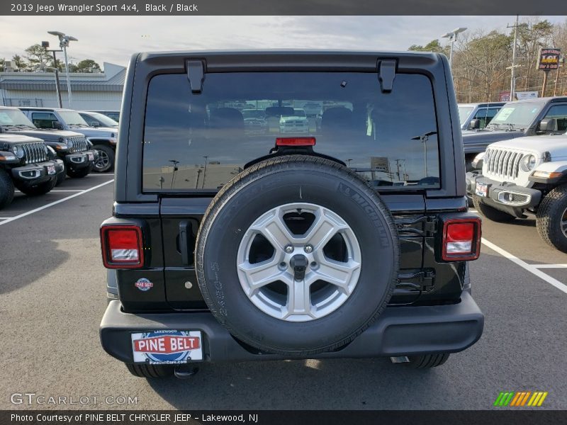 Black / Black 2019 Jeep Wrangler Sport 4x4