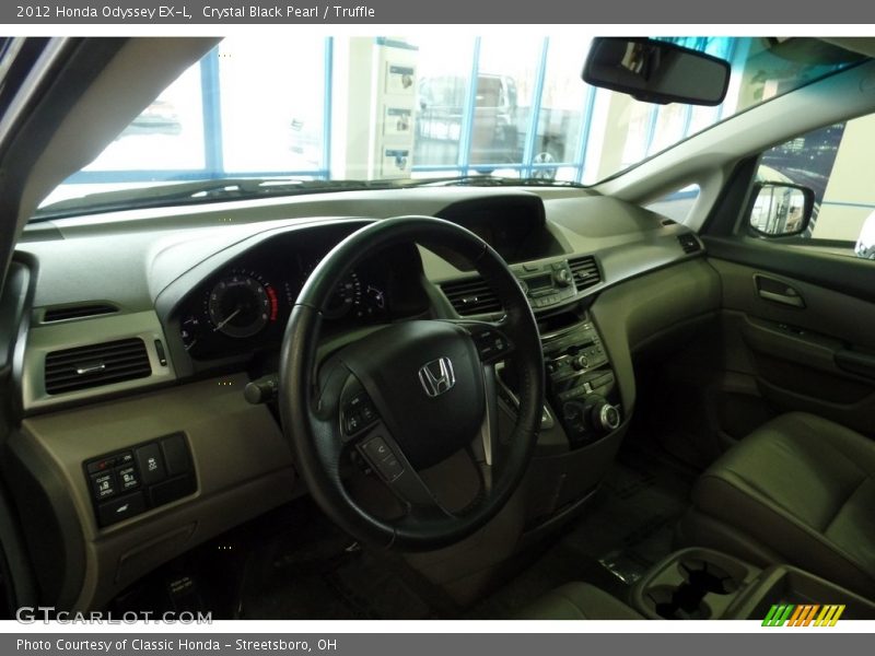 Crystal Black Pearl / Truffle 2012 Honda Odyssey EX-L