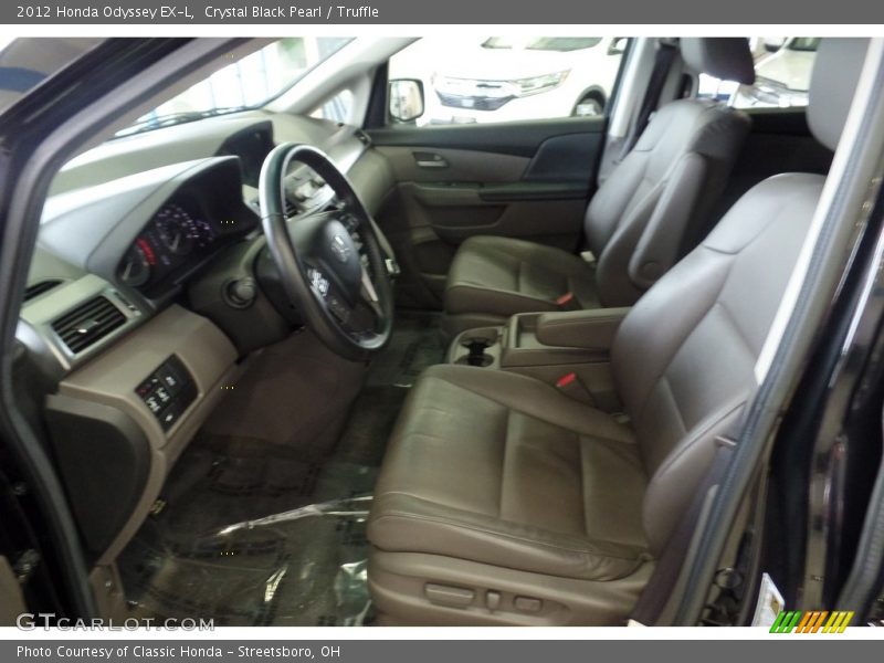 Crystal Black Pearl / Truffle 2012 Honda Odyssey EX-L