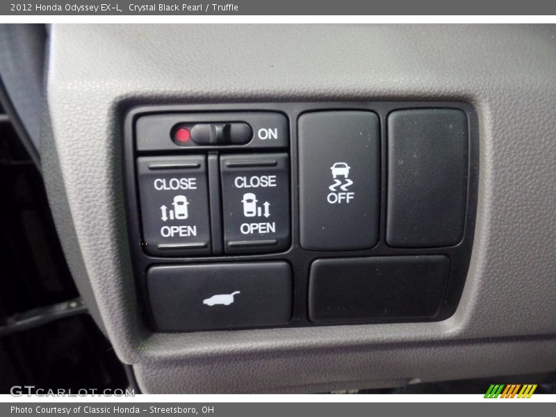 Crystal Black Pearl / Truffle 2012 Honda Odyssey EX-L