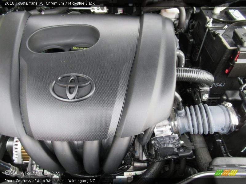 Chromium / Mid-Blue Black 2018 Toyota Yaris iA