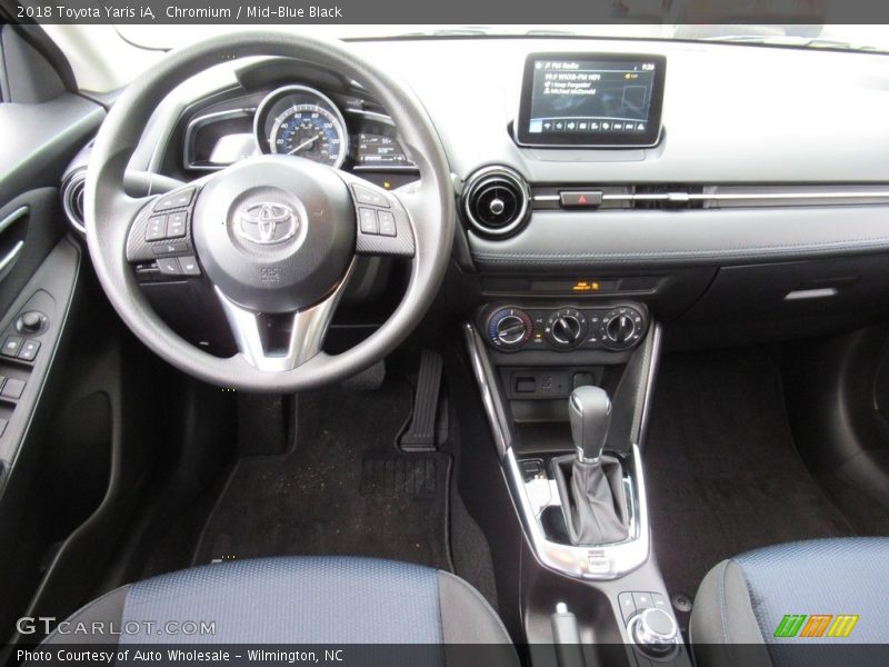 Chromium / Mid-Blue Black 2018 Toyota Yaris iA
