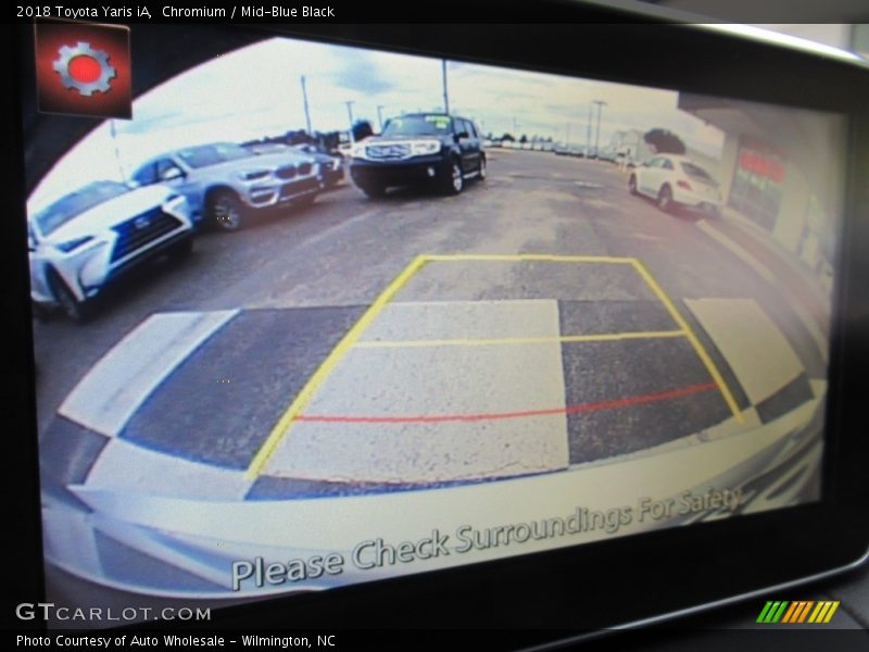 Chromium / Mid-Blue Black 2018 Toyota Yaris iA