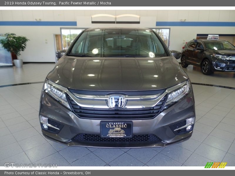 Pacific Pewter Metallic / Mocha 2019 Honda Odyssey Touring