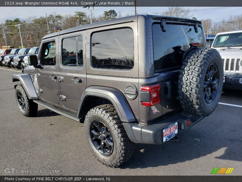 Granite Crystal Metallic / Black 2019 Jeep Wrangler Unlimited MOAB 4x4