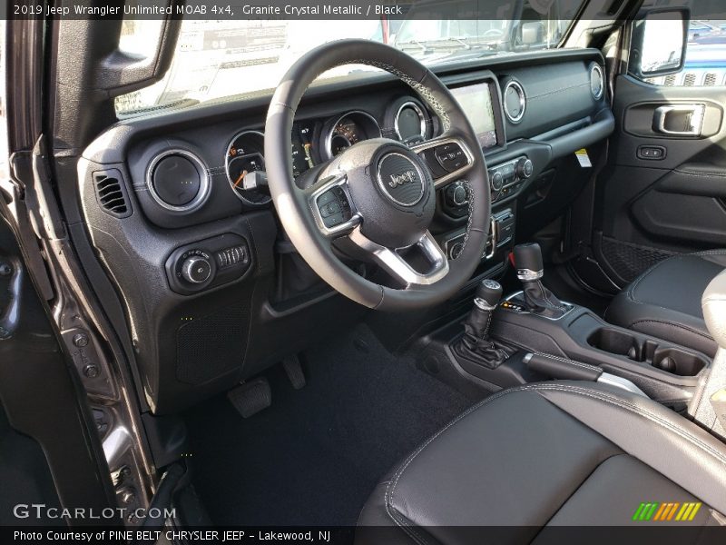 Granite Crystal Metallic / Black 2019 Jeep Wrangler Unlimited MOAB 4x4
