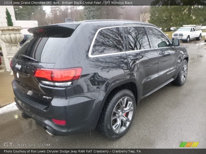Brilliant Black Crystal Pearl / SRT Morocco Black 2014 Jeep Grand Cherokee SRT 4x4