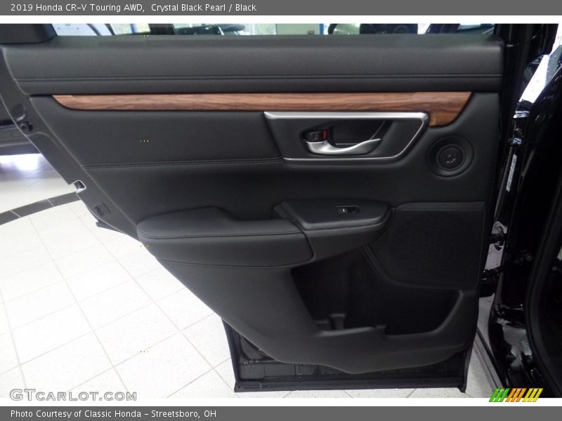 Crystal Black Pearl / Black 2019 Honda CR-V Touring AWD