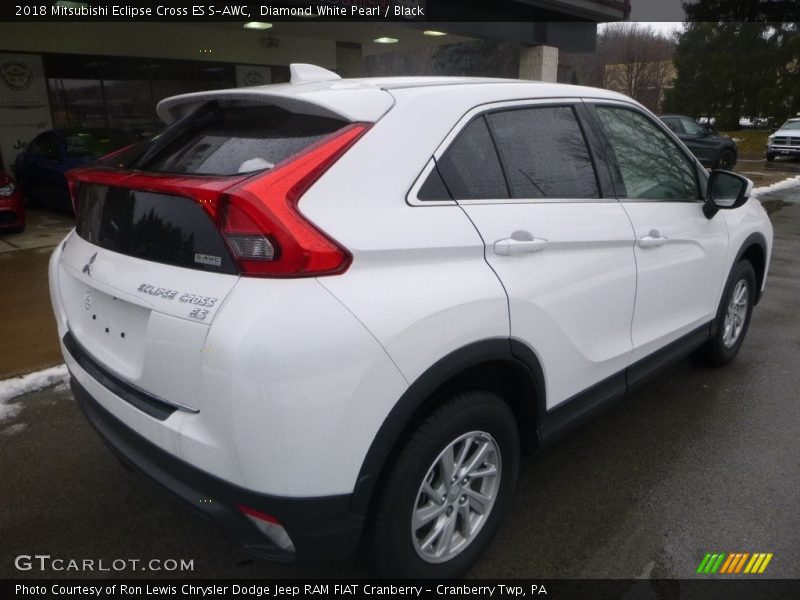 Diamond White Pearl / Black 2018 Mitsubishi Eclipse Cross ES S-AWC