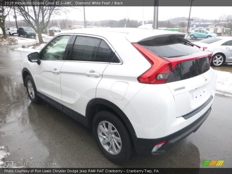 Diamond White Pearl / Black 2018 Mitsubishi Eclipse Cross ES S-AWC