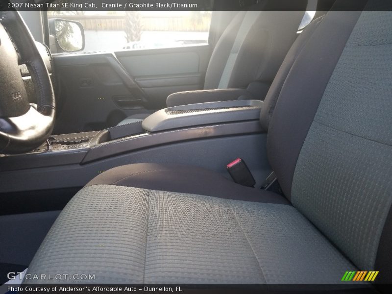 Granite / Graphite Black/Titanium 2007 Nissan Titan SE King Cab