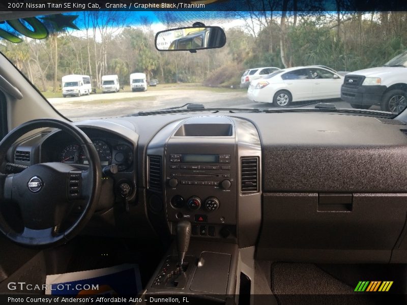 Granite / Graphite Black/Titanium 2007 Nissan Titan SE King Cab