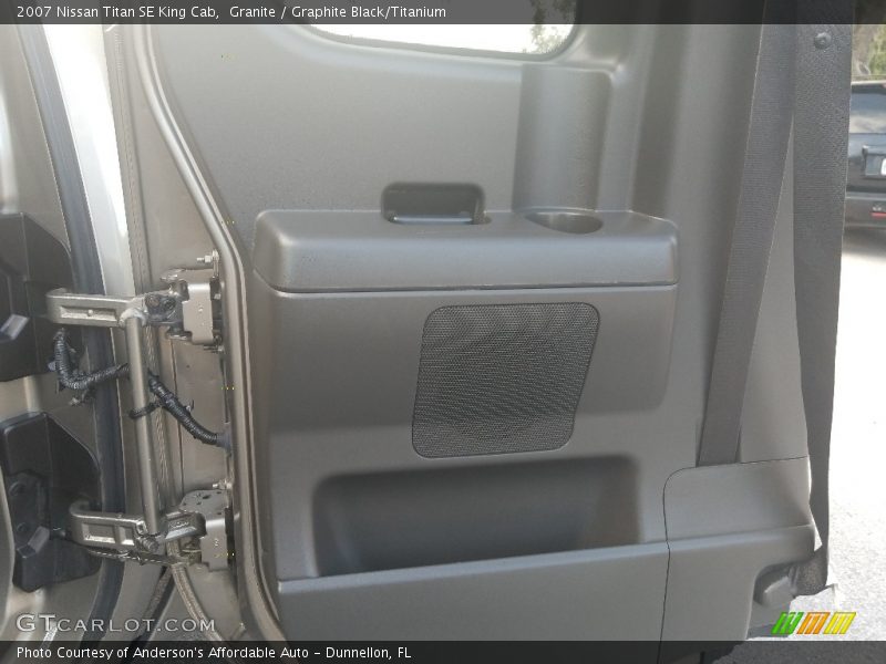 Granite / Graphite Black/Titanium 2007 Nissan Titan SE King Cab