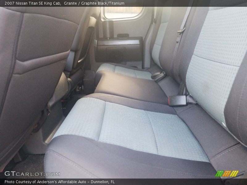 Granite / Graphite Black/Titanium 2007 Nissan Titan SE King Cab