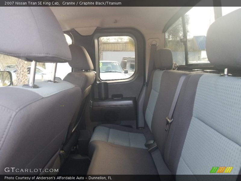 Granite / Graphite Black/Titanium 2007 Nissan Titan SE King Cab