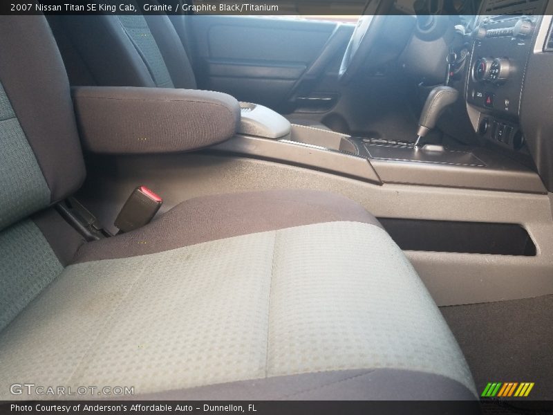 Granite / Graphite Black/Titanium 2007 Nissan Titan SE King Cab