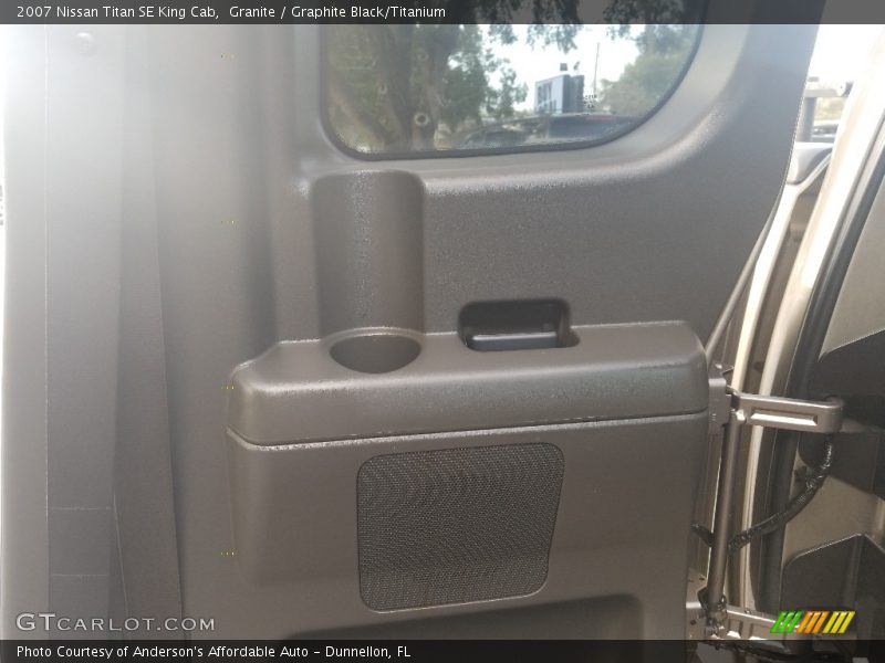 Granite / Graphite Black/Titanium 2007 Nissan Titan SE King Cab